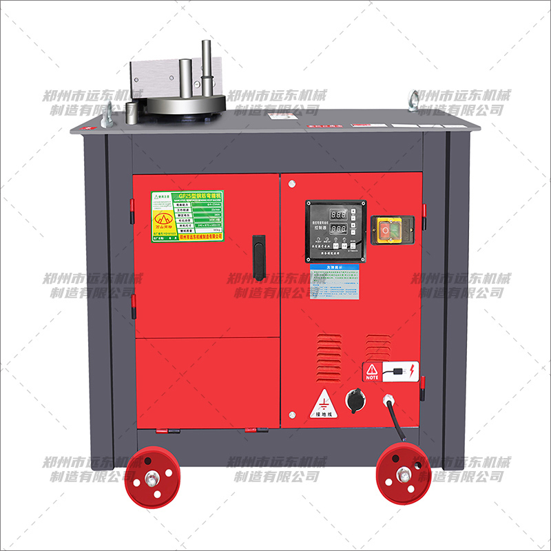 GF25数控型钢筋弯箍机(图1) GF25数控型钢筋弯箍机(图1)