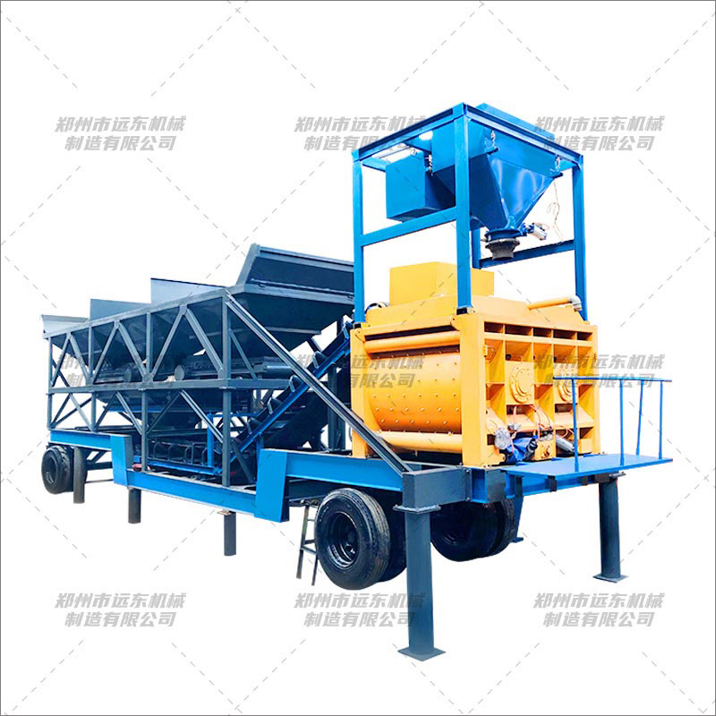 移动强制搅拌站(图4) 移动强制搅拌站(图4)