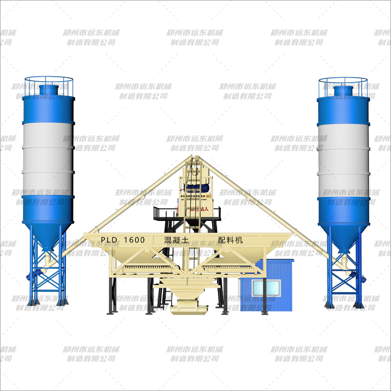 HZS50(1000+2仓)混凝土搅拌站(图3) HZS50(1000+2仓)混凝土搅拌站(图3)