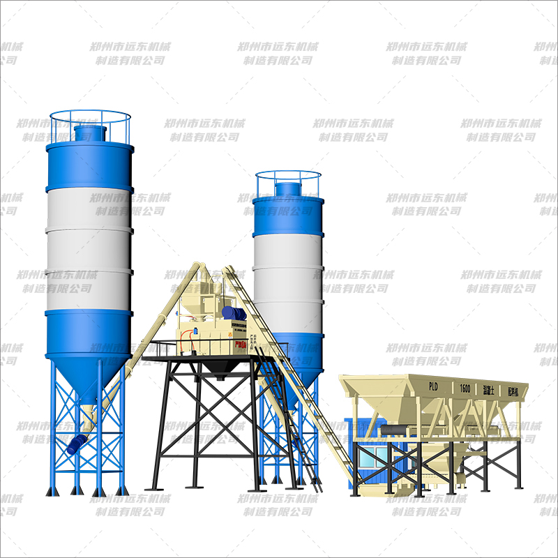 HZS50(1000+3仓)混凝土搅拌站(图5) HZS50(1000+3仓)混凝土搅拌站(图5)