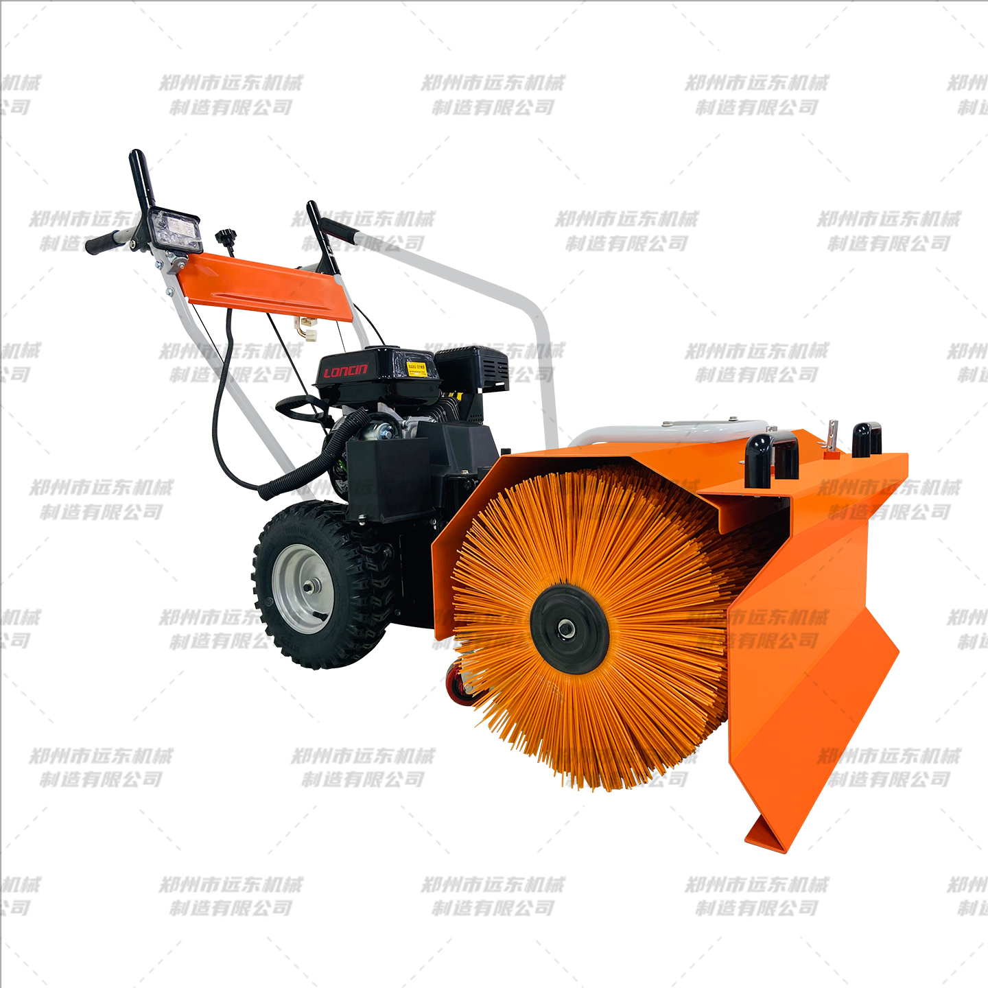 6.5马力电启动手推式扫雪机(图1) 6.5马力电启动手推式扫雪机(图1)